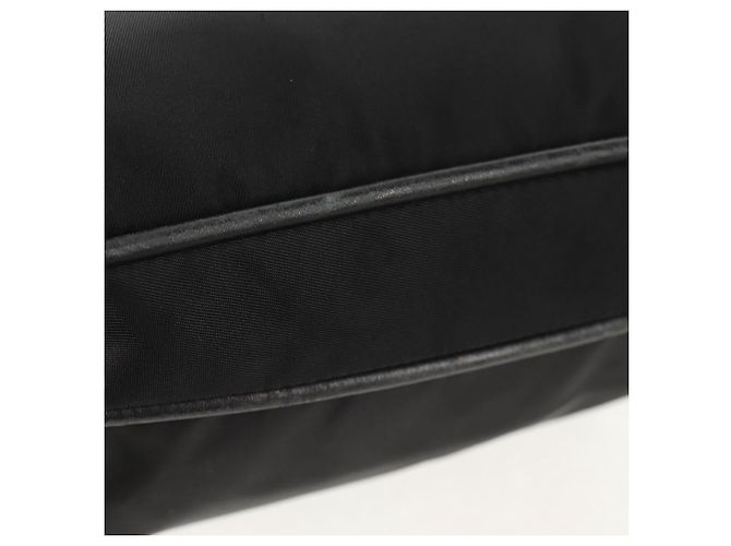 Borsa a Spalla PRADA Nylon Nero Argento Autentica 153653V - vista 6