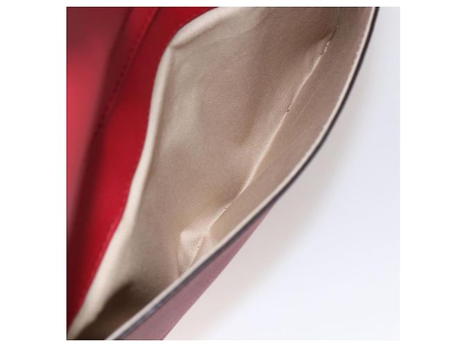 Chloé Borsa Tote in Pelle Rossa e Oro Autentica 156874 Rosso D'oro - vista 22