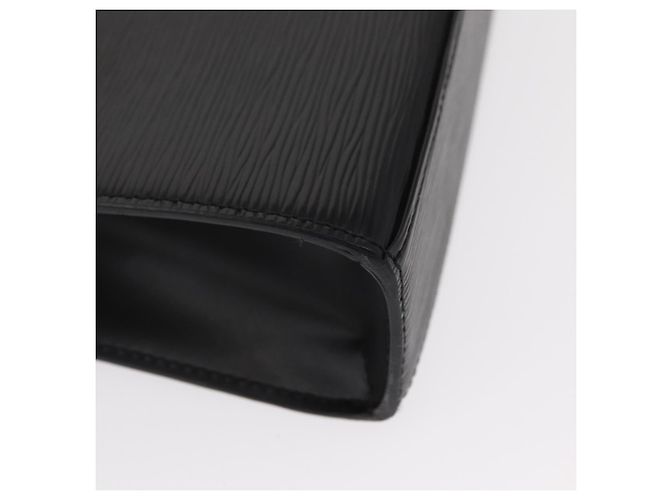 LOUIS VUITTON Bolso de Mano Epi Malesherbes Negro M52372 LV Auth 155684 - vista 14