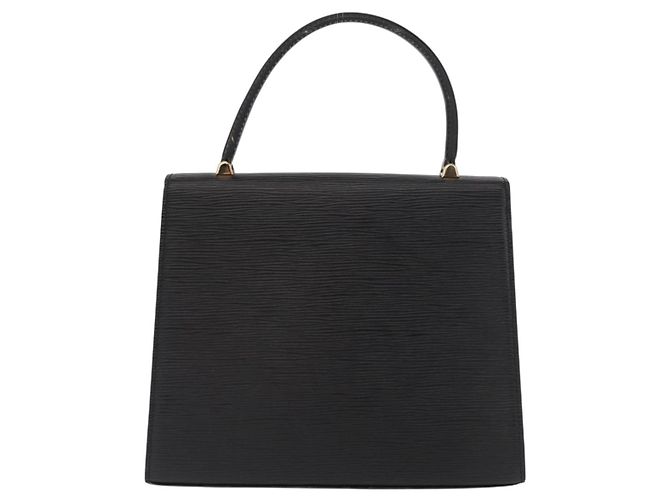 LOUIS VUITTON Bolso de Mano Epi Malesherbes Negro M52372 LV Auth 155684 - vista 2