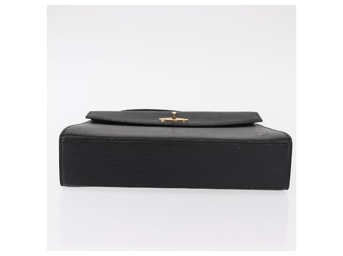 LOUIS VUITTON Bolso de Mano Epi Malesherbes Negro M52372 LV Auth 155684 - vista 5
