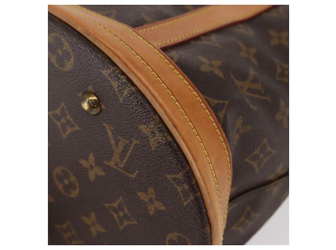 LOUIS VUITTON Borsa a Spalla Monogram Bucket GM M42236 LV Auth ka785 Monogramma - vista 16