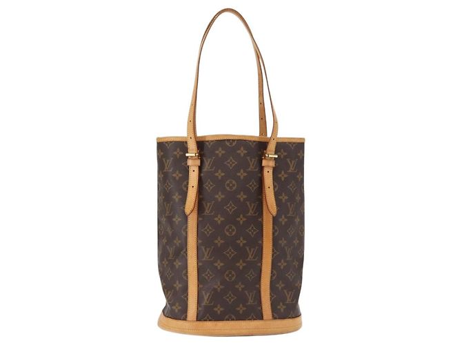 LOUIS VUITTON Borsa a Spalla Monogram Bucket GM M42236 LV Auth ka785 Monogramma - vista 2