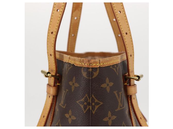 LOUIS VUITTON Borsa a Spalla Monogram Bucket GM M42236 LV Auth ka785 Monogramma - vista 4