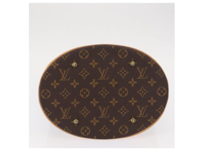 LOUIS VUITTON Borsa a Spalla Monogram Bucket GM M42236 LV Auth ka785 Monogramma - vista 6