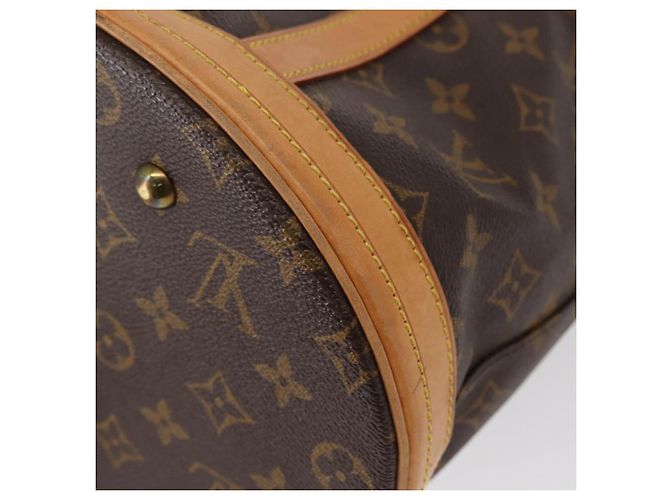 LOUIS VUITTON Borsa a Spalla Monogram Bucket GM M42236 LV Auth ka785 Monogramma - vista 9