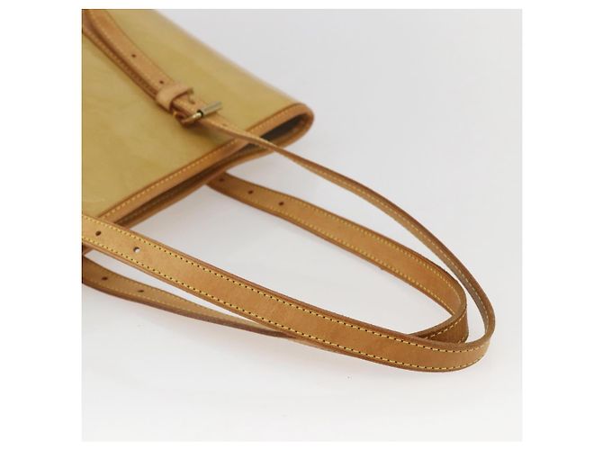 LOUIS VUITTON Borsa a Spalla Bucket GM Monogram Vernis Beige LV Auth fm4967 - vista 7