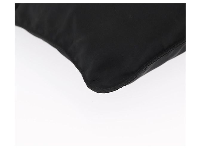 Borsa a Spalla PRADA Nylon Nero Argento Autentica ka765 - vista 15