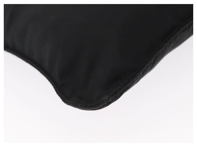 Borsa a Spalla PRADA Nylon Nero Argento Autentica ka765 - vista 17