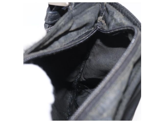 Borsa a Spalla PRADA Nylon Nero Argento Autentica ka765 - vista 22