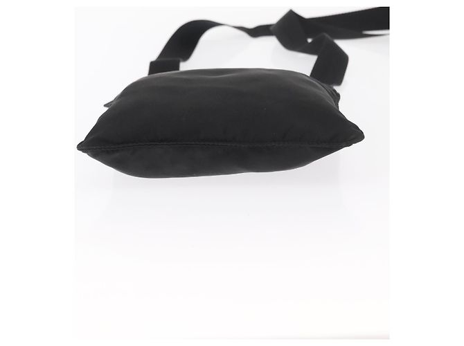 Borsa a Spalla PRADA Nylon Nero Argento Autentica ka765 - vista 5