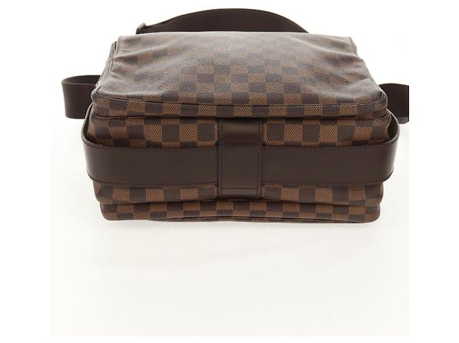 LOUIS VUITTON Borsa a Spalla Naviglio Damier Ebene N45255 LV Auth bs31667 - vista 10