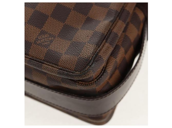LOUIS VUITTON Borsa a Spalla Naviglio Damier Ebene N45255 LV Auth bs31667 - vista 12