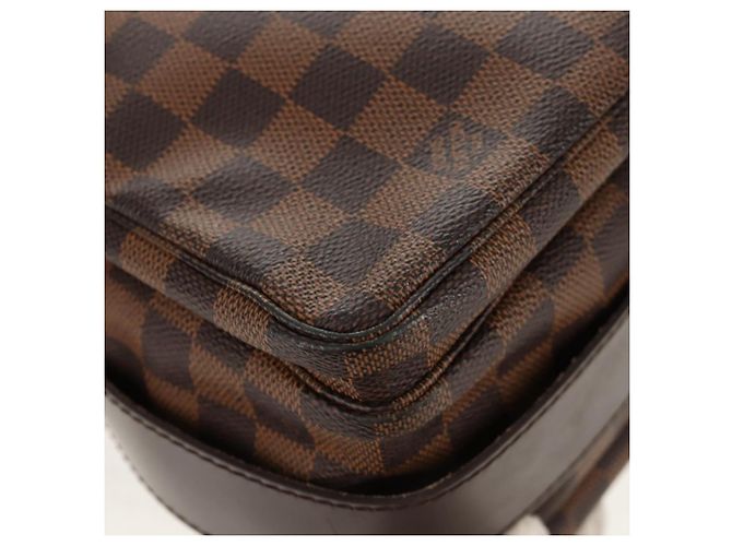 LOUIS VUITTON Borsa a Spalla Naviglio Damier Ebene N45255 LV Auth bs31667 - vista 13