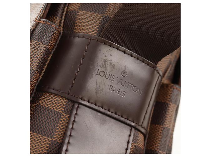 LOUIS VUITTON Borsa a Spalla Naviglio Damier Ebene N45255 LV Auth bs31667 - vista 15