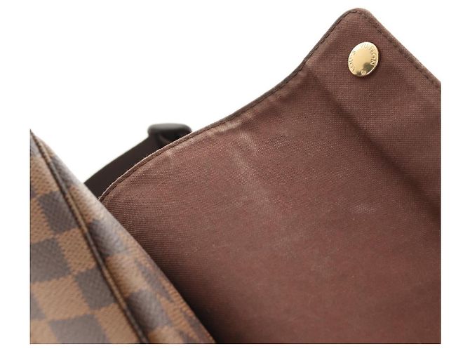LOUIS VUITTON Borsa a Spalla Naviglio Damier Ebene N45255 LV Auth bs31667 - vista 19