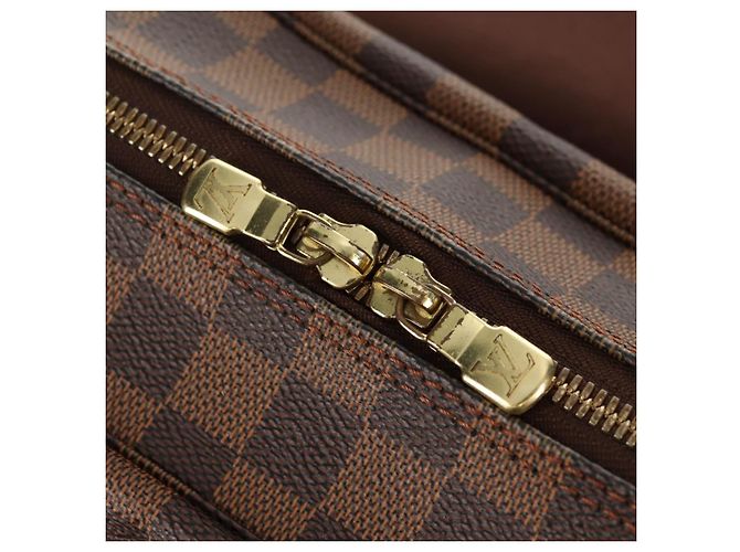 LOUIS VUITTON Borsa a Spalla Naviglio Damier Ebene N45255 LV Auth bs31667 - vista 20