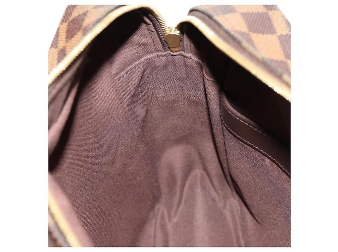 LOUIS VUITTON Borsa a Spalla Naviglio Damier Ebene N45255 LV Auth bs31667 - vista 24