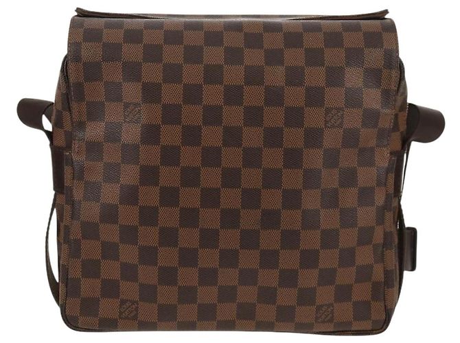 LOUIS VUITTON Borsa a Spalla Naviglio Damier Ebene N45255 LV Auth bs31667 - vista 3