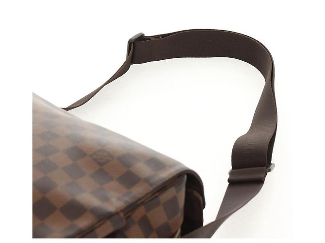 LOUIS VUITTON Borsa a Spalla Naviglio Damier Ebene N45255 LV Auth bs31667 - vista 9