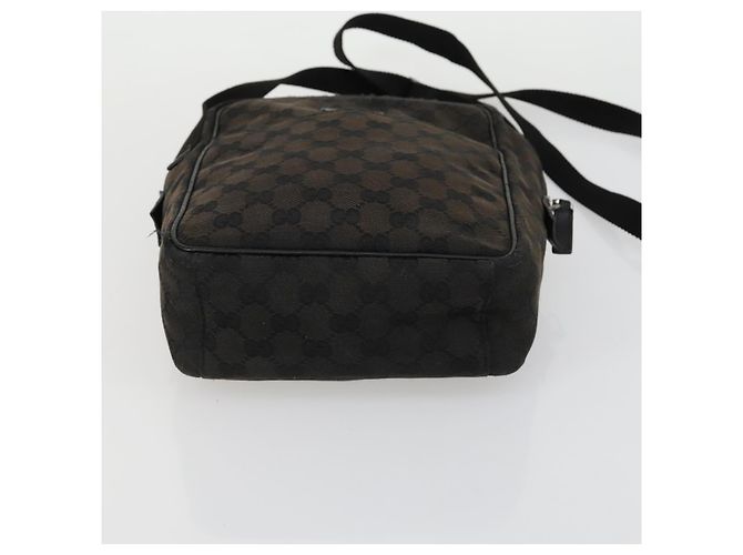 Borsa a Spalla GG Canvas Gucci 3 Set Beige Marrone Nero Auth 151555 - vista 21