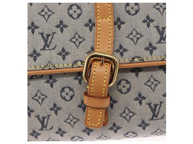 LOUIS VUITTON Borsa a Spalla Mini Camille con Catena Monogramma Blu M92002 Auth 154228SM - vista 14