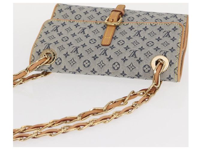 LOUIS VUITTON Borsa a Spalla Mini Camille con Catena Monogramma Blu M92002 Auth 154228SM - vista 6