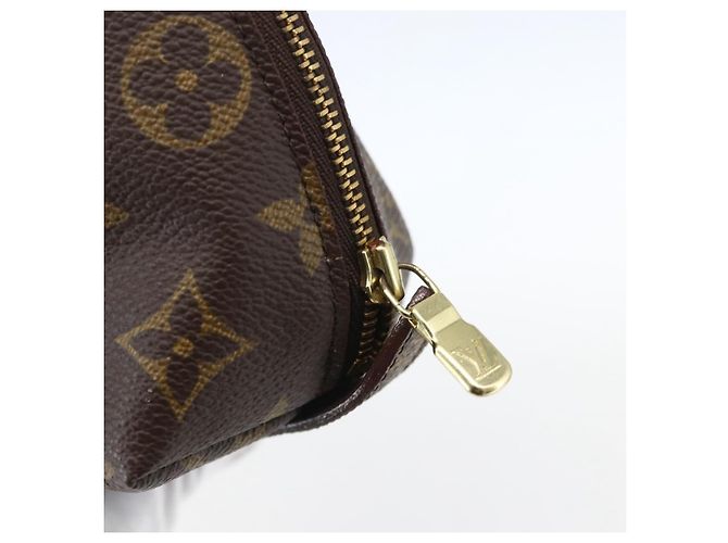 LOUIS VUITTON Pochette Cosmetica Demi Ronde Monogram M47520 LV Auth BA9183 Monogramma - vista 12
