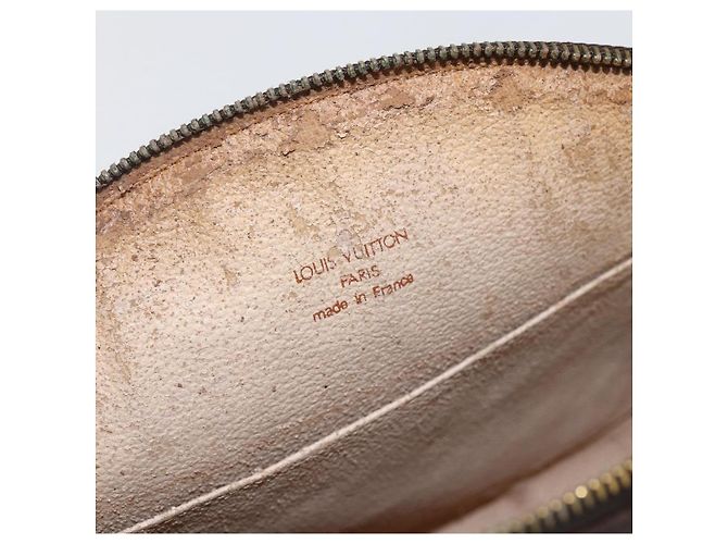 LOUIS VUITTON Pochette Cosmetica Demi Ronde Monogram M47520 LV Auth BA9183 Monogramma - vista 13