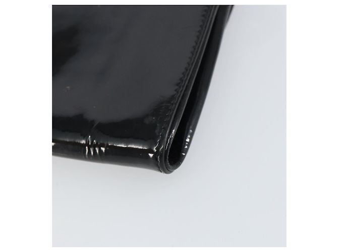 Borsa a Spalla FENDI Smalto Nero Oro Auth 156479 D'oro - vista 12