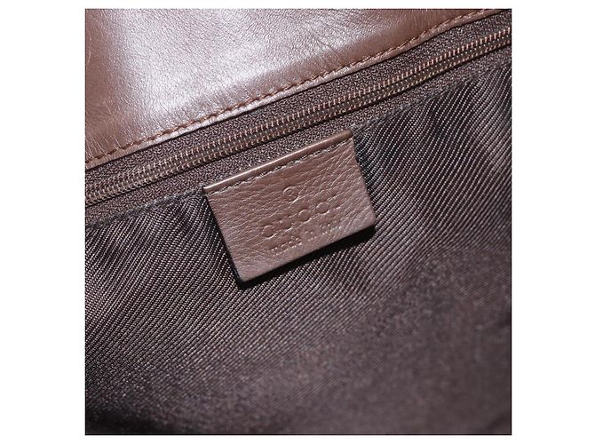 GUCCI GG Canvas Tote Bag Beige Silber 31242 Auth 148537 - Ansicht 14