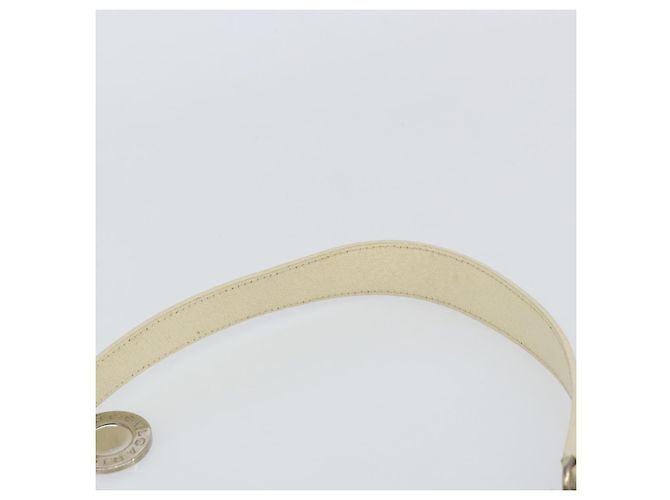 Bulgari Borsa a Spalla BVLGARI Logo Mania Tela Azzurro Chiaro Argento Auth 156799 Blu chiaro - vista 8