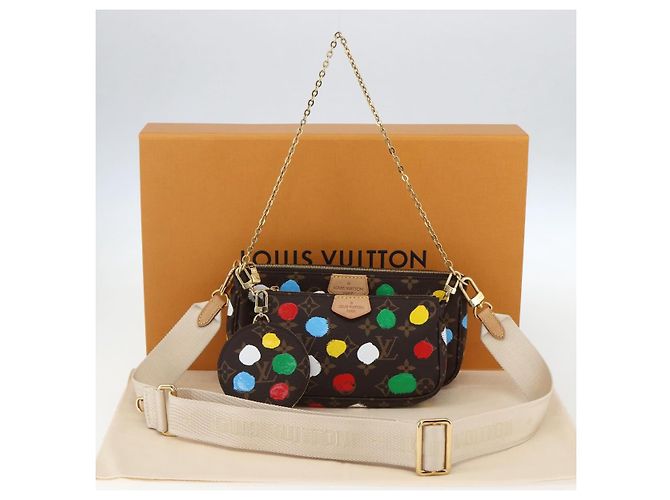 LOUIS VUITTON LVxYK Multi Pochette Accessori Pouch M46385 LV Auth 158877SM Monogramma - vista 12