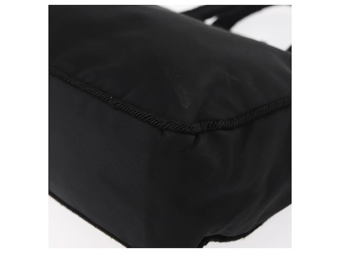 Borsa a mano PRADA in nylon nero Auth ep12285 - vista 11