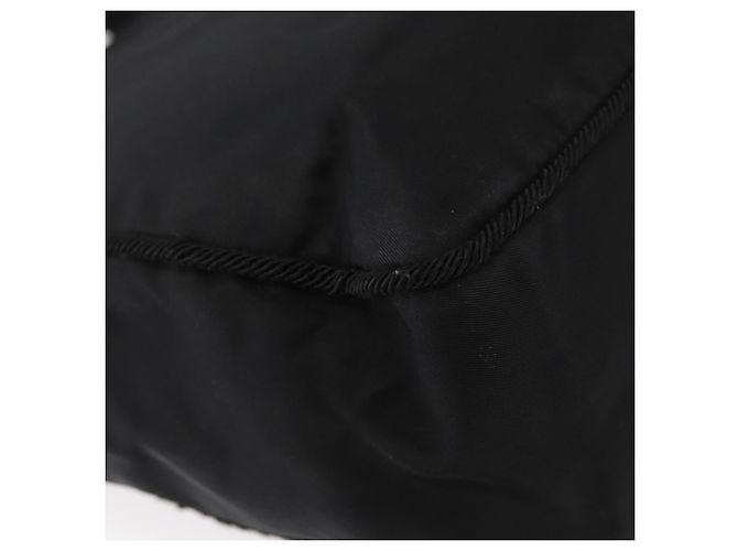 Borsa a mano PRADA in nylon nero Auth ep12285 - vista 12