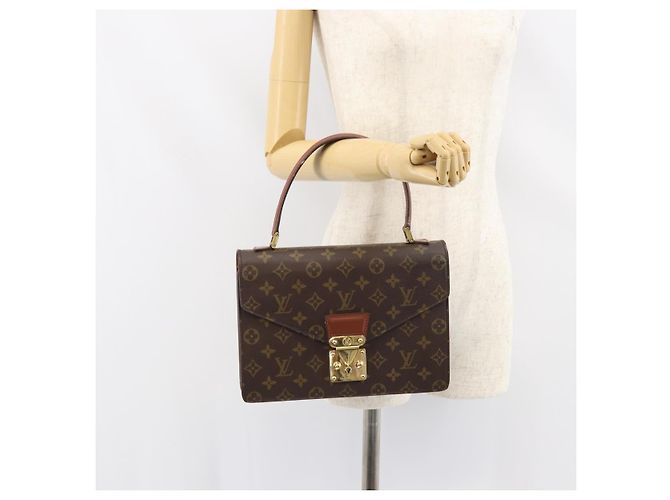 LOUIS VUITTON Borsa a Mano Monogram Concorde M51190 LV Auth ep12378 Monogramma - vista 25