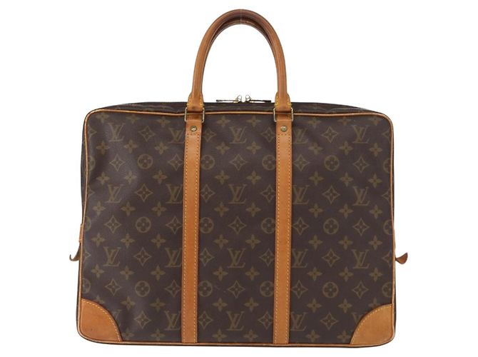 LOUIS VUITTON Monogram Porta Documenti da Viaggio Borsa Business M53361 Auth ep12329 Monogramma - vista 13