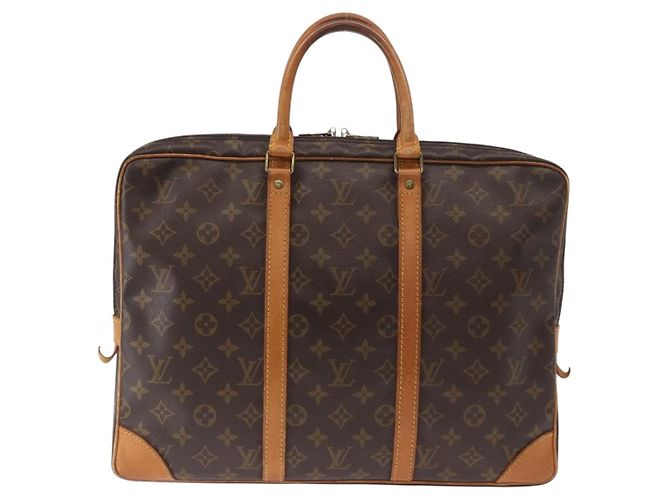 LOUIS VUITTON Monogram Porta Documenti da Viaggio Borsa Business M53361 Auth ep12329 Monogramma - vista 2