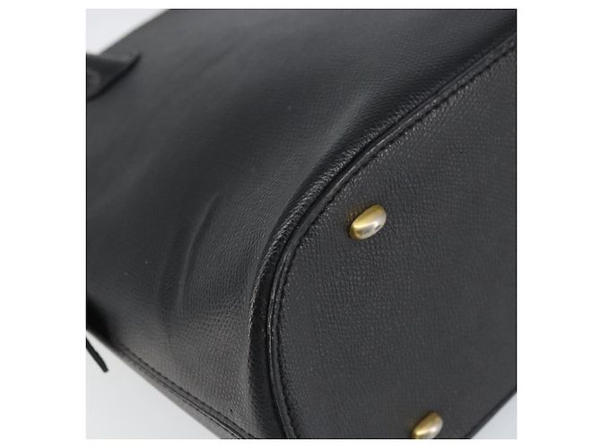 Céline Borsa a mano CELINE in pelle nera e oro Auth ep12323 Nero D'oro - vista 11