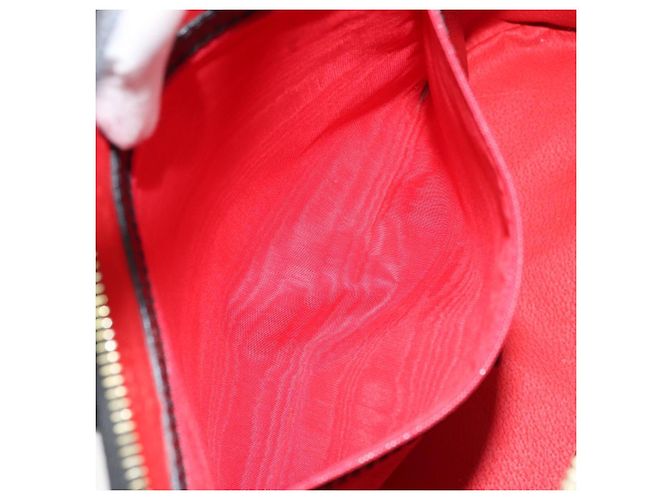 Céline Borsa a mano CELINE in pelle nera e oro Auth ep12323 Nero D'oro - vista 19
