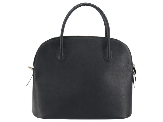 Céline Borsa a mano CELINE in pelle nera e oro Auth ep12323 Nero D'oro - vista 3
