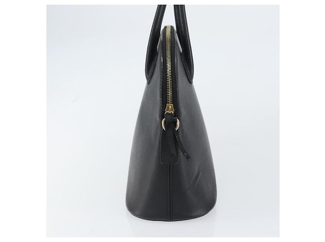 Céline Borsa a mano CELINE in pelle nera e oro Auth ep12323 Nero D'oro - vista 4