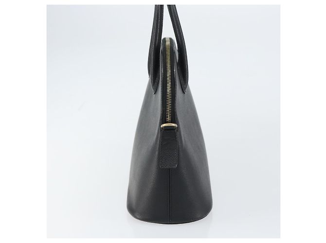 Céline Borsa a mano CELINE in pelle nera e oro Auth ep12323 Nero D'oro - vista 5