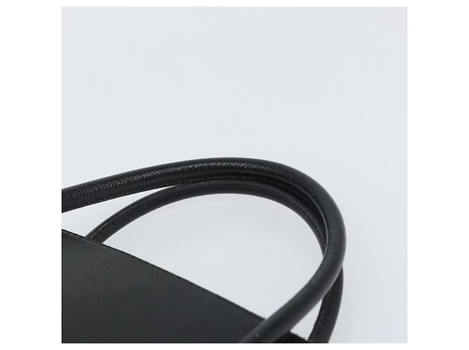 Céline Borsa a mano CELINE in pelle nera e oro Auth ep12323 Nero D'oro - vista 8