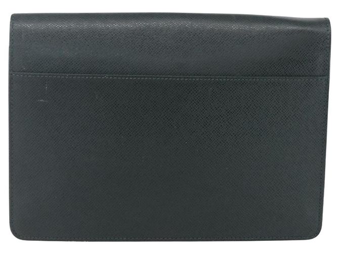 LOUIS VUITTON Pochette Kourad in Taiga Borsa Clutch Épicea M30194 LV Auth th6532 - vista 2