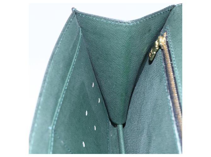 LOUIS VUITTON Pochette Kourad in Taiga Borsa Clutch Épicea M30194 LV Auth th6532 - vista 22