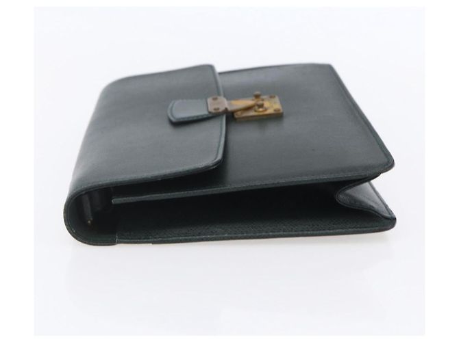 LOUIS VUITTON Pochette Kourad in Taiga Borsa Clutch Épicea M30194 LV Auth th6532 - vista 3