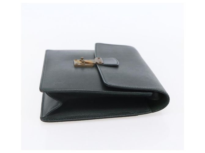 LOUIS VUITTON Pochette Kourad in Taiga Borsa Clutch Épicea M30194 LV Auth th6532 - vista 4