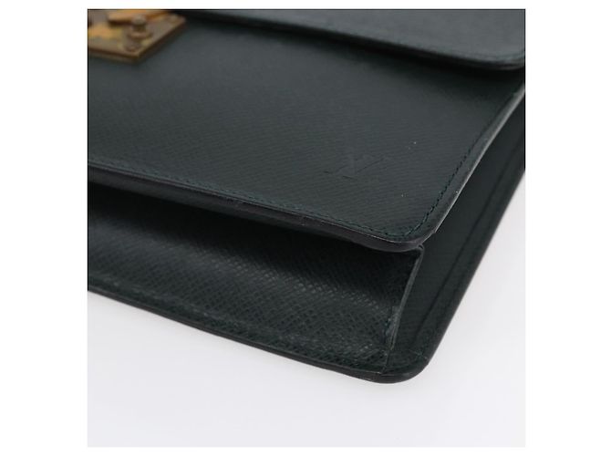 LOUIS VUITTON Pochette Kourad in Taiga Borsa Clutch Épicea M30194 LV Auth th6532 - vista 7