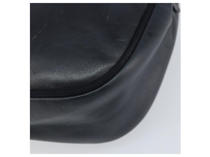 Borsa a Spalla Salvatore Ferragamo Vala in Pelle Blu Navy Oro Auth BA8220 D'oro - vista 12